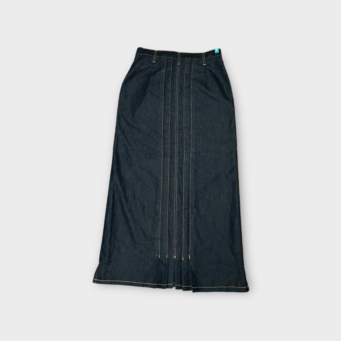 Jade Vintage  Skirt Blue Denim Maxi Skirt Blue Denim Maxi Skirt